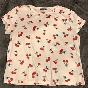 Thin cherry tee
